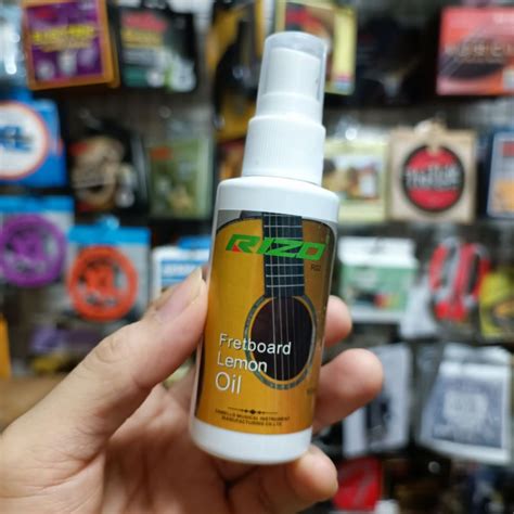 Lemon Scent Guitar Cleaning Solution Fretboard Lemon Oil Rizo Shopee Philippines