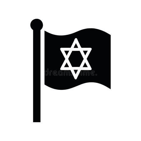 Israel Flag Icon Illustration Stock Vector Illustration Of Official