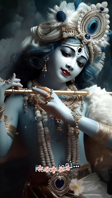 Om Namo Bhagavate Vasudevaya Mantra | Lord Krishna HD Wallpaper