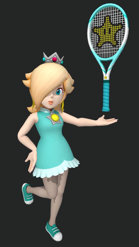 Rosalina Mario Tennis Ultra Smash Super Mario Galaxy Game Mario