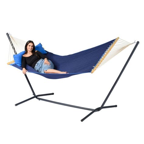 Hammock Set Double Easy American Blue Tropilex