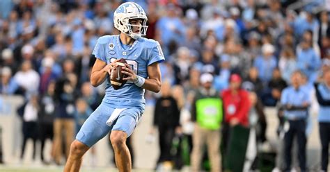 North Carolina Qb Drake Maye Addresses Transfer Rumors Im A Tar Heel