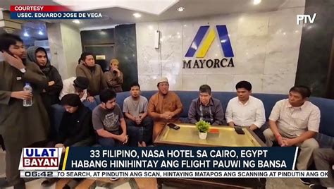 Ilang Mga Pinoy Na Inilikas Mula Sudan Darating Na Sa Bansa Video