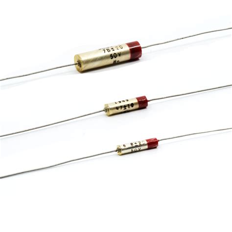 Silver Case Tantalum Capacitors Mallory