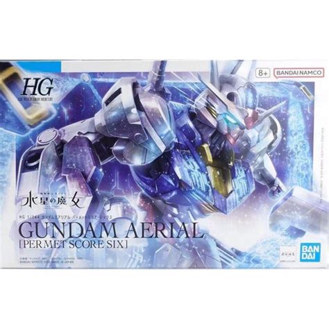 Jual Hg Hgtwfm Gundam Aerial Permet Score Six Bandai Namco