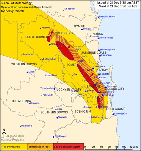 Southeast Qld Severe Thunderstorm Warning Heavy Rain Au Alert