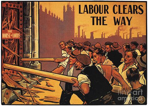 England Labour Poster Photograph By Granger