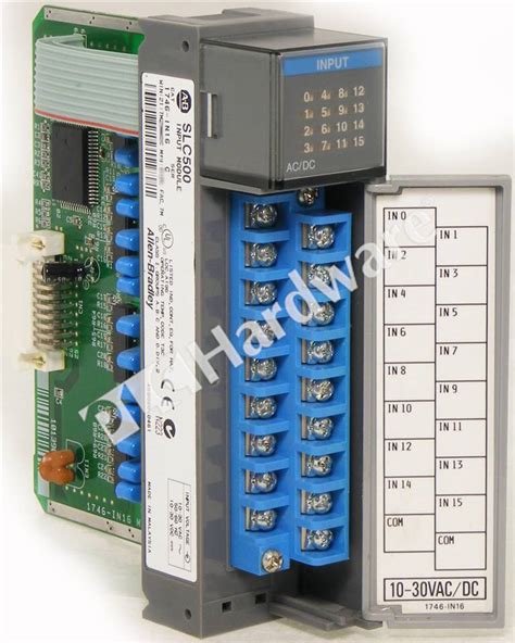 PLC Hardware Allen Bradley 1746 IN16 SLC 500 16 Ch AC DC Digital Input 24V