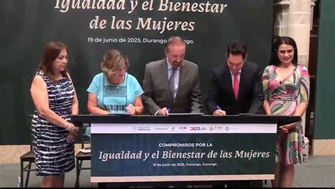 Se Firma Compromisos Por La Igualdad Y Bienestar De Las Mujeres