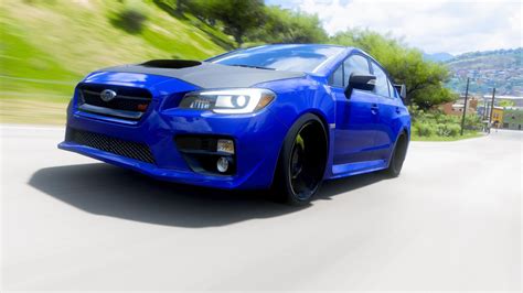 Subaru WRX STI Forza Horizon 5 Logitech G29 Gameplay YouTube