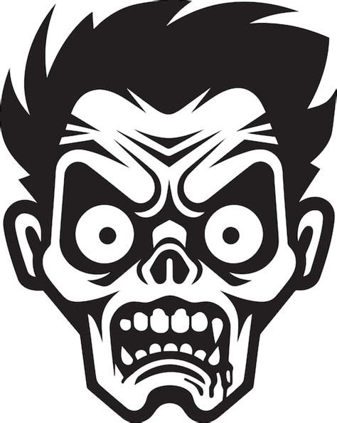 Premium Vector | Silent Crypts Haunting Skull Whispers