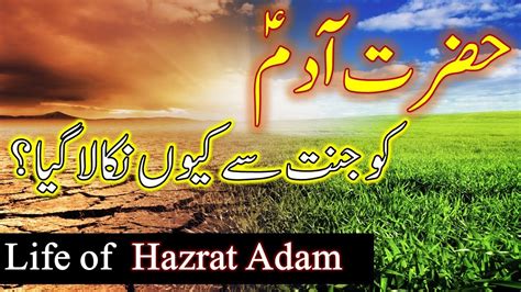 Hazrat Adam As Ka Wakia Hazrat Adam Ali Salam Ka Waqia YouTube