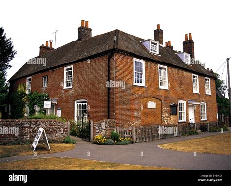 Jane Austen House Chawton Hampshire England Stock Photo Royalty