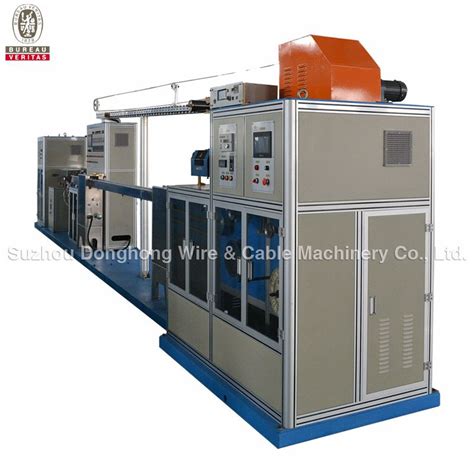 Mm Teflon Micro Fine Coaxial Extruding Extruder Extrusion Machine For