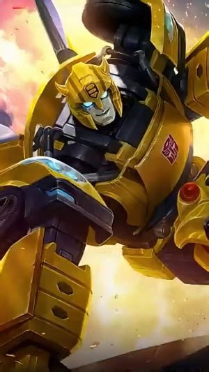 X Borg Bumblebee Transformers Mobile Legends MLBB Video Game HD