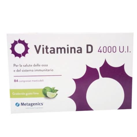 Metagenics Vitamina D Ui Compresse Integratore Alimentare