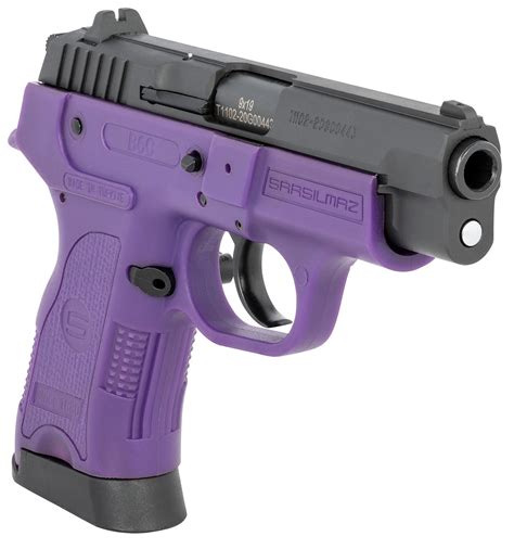 Sar Usa B6c 9mm 380 Barrel Violet Finish Serrated Black Slide