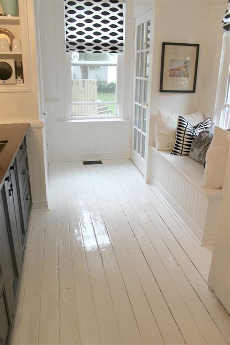 Modern Jane White Painted Floor Part 2 A Finished Kitchen