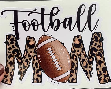 Football Mom Sticker Prints2stickers