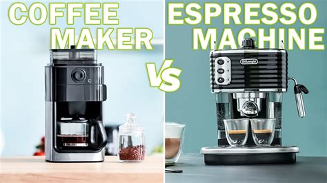 Espresso Machine Vs Coffee Maker Know The Differences