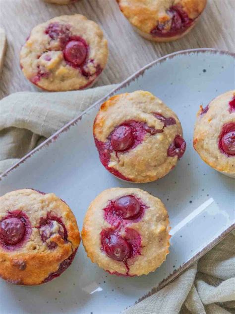 Saftige Kirsch Muffins Ohne Ei