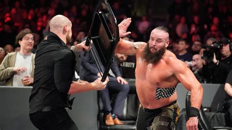 Braun Strowman Vs Baron Corbin Tables Match Photos Wwe