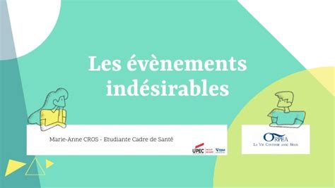 Les Evènement Indésirables