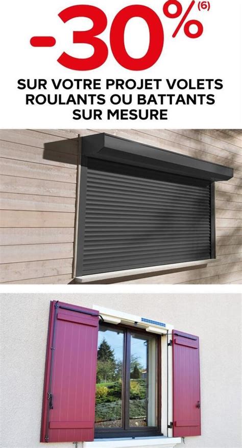 Promo Sur Votre Projet Volets Roulants Ou Battants Sur Mesure Chez