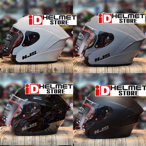 Jual Helm NJS KAIROZ READY STOCK Half Face Helm NJS Kairoz V1 V2