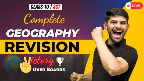 Live Marathon Complete Geography Complete Revision Class 10 SST