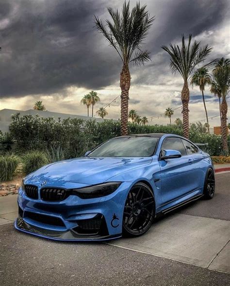 Bmw M4 Blue Wallpaper Desktop Wallpaper Bmw M4 On Road Blue Car 4k