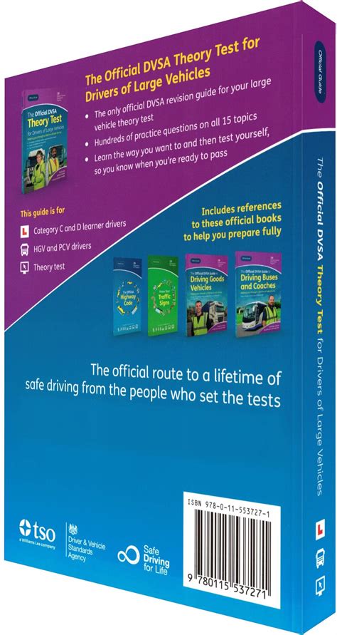 10 Pack Of The Official Dvsa Theory Test For Drivers Of Large Vehicles