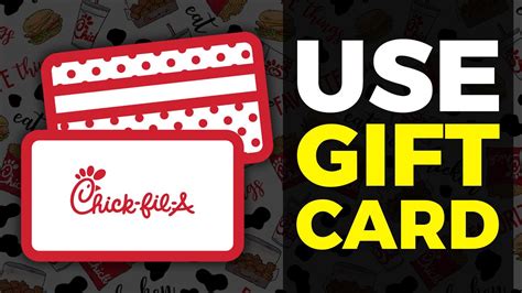 How To Use Gift Card On Chick Fil A App Youtube