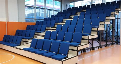 Retractable Seating Seatorium™ Telescopic Seating Solutions