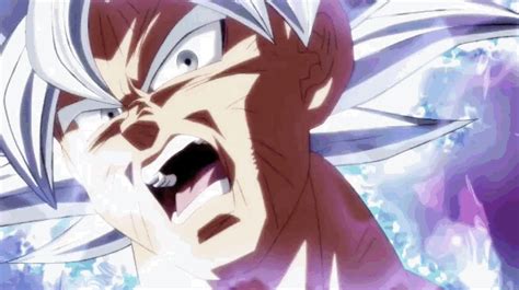 Ultra Instinct Goku gifset Dragon Ball Super...