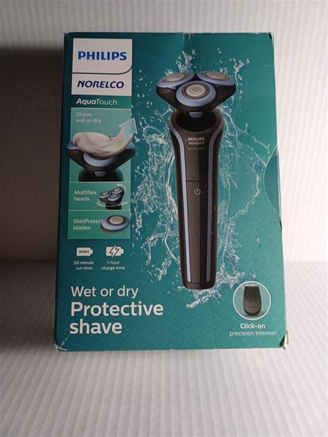 Philips Norelco Aquatouch Rechargeable Wet And Dry Men S Electric Shaver S5966 85 Ebay