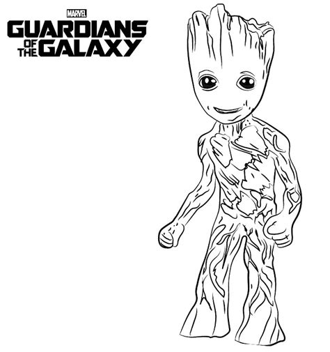 Coloriages Groot Coloriagesonly