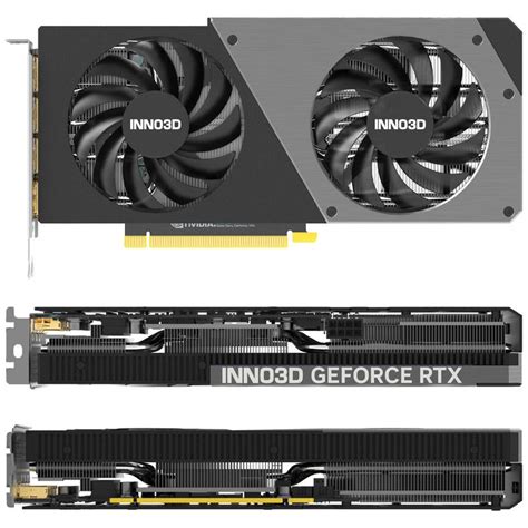 Vaizdo Plokštė Inno3d Geforce Rtx 4070 Twin X2 Oc 12gb Gddr6x žema Kaina Varle Lt