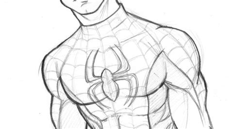 Easy Drawing Of Spiderman At Getdrawings Free Download