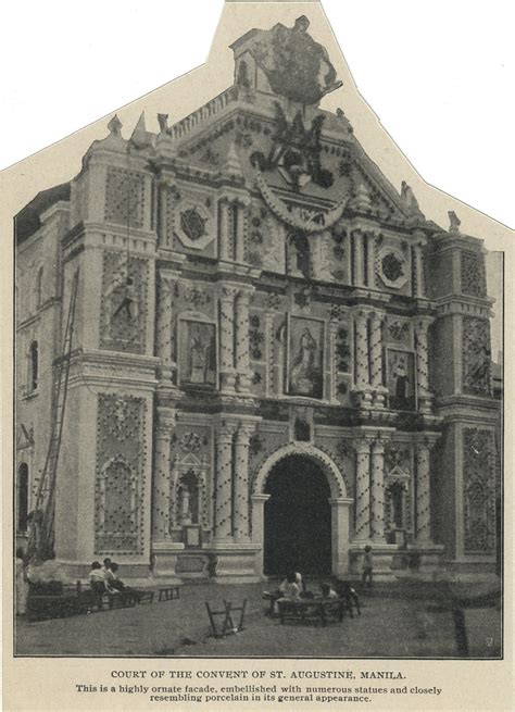 San Francisco Church Intramuros Manila Archival Photogra Flickr