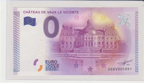 France 0 Euro FRANKREICH Komitat 77 MAINCY SCHLOSS VON VAUX LE