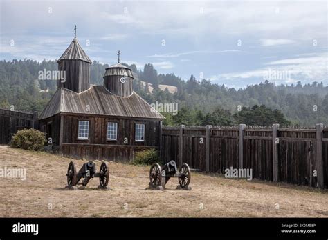 Fort Ross Is An Historic Russian Fort On Highway 1 In Sonoma County In