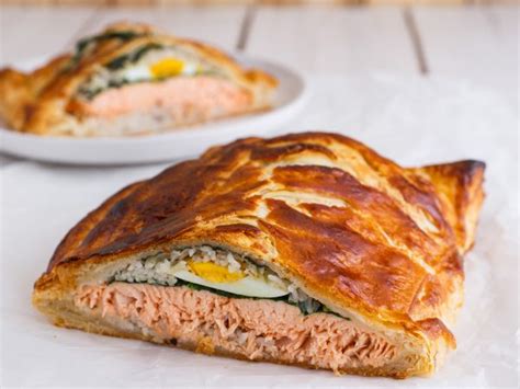 Salmon Wellington With Maple Basmati Rice Maple From Canada