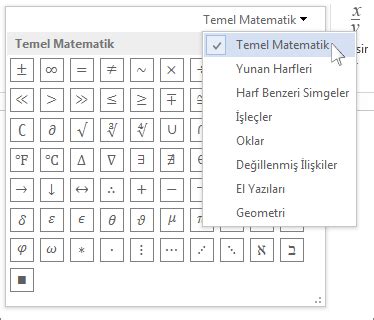 Ms Wordde Denklem Veya Form L Yazma The Unitech