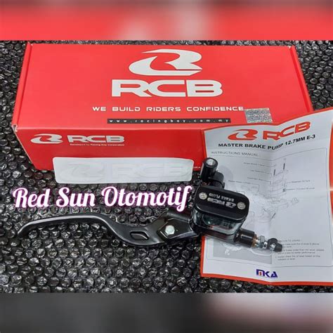 Jual Master Rem Kanan RCB E3 14 Mm KOTAK Aerox Vario 110 125 150 Beat