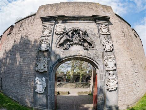 The Historical Burcht Van Leiden Castle Stock Image - Image of castle ...