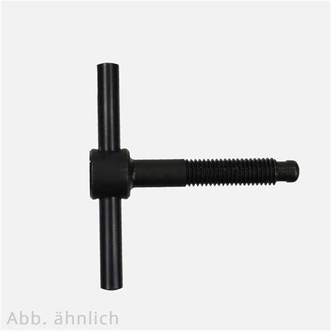 1 Knebelschraube 8x50 mm DIN 6304 Druckstück 5 8 brüniert 8 mm