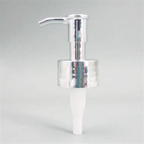 Mm Lotion Dispenser Pump Silver Shampoo Shower Gel Soap Wash