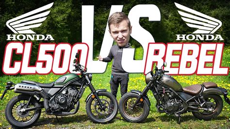 Honda Cl Vs Honda Rebel Youtube