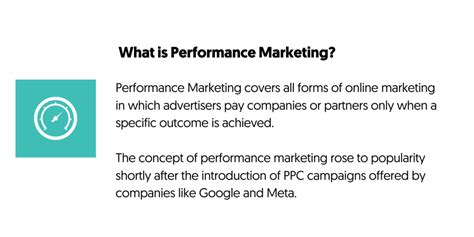 What Is Performance Marketing And How Does It Work